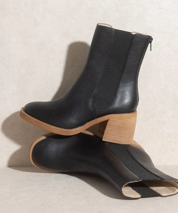 Womens Shoes Style No. Olivia - Chelsea Heel Boots