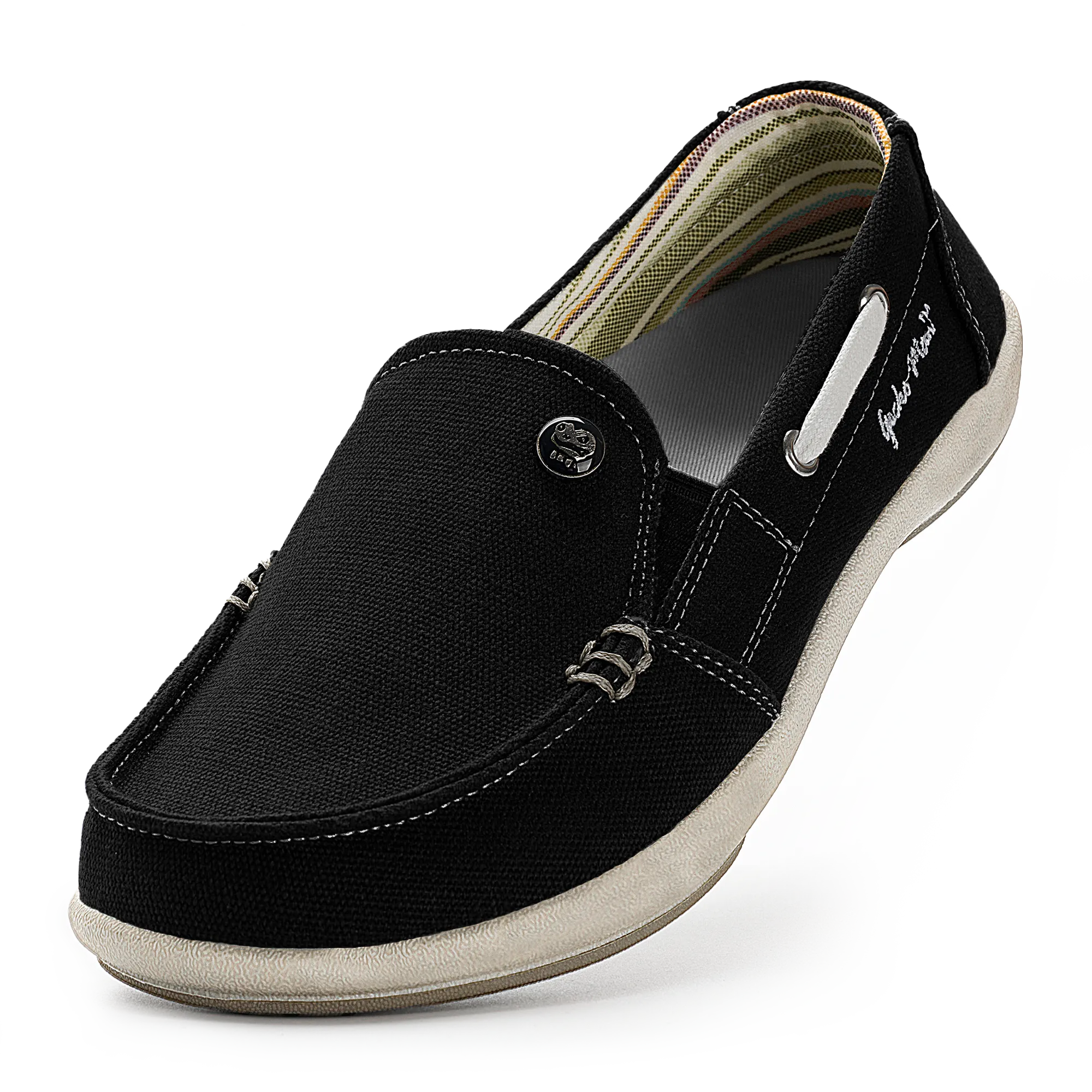 Women's Wide Toe Box Loafers with Arch Support - All Sales Final