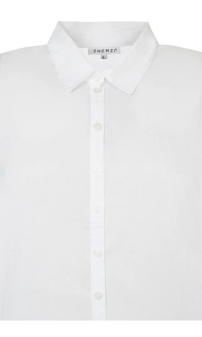 Zhenzi Miranda White Shirt